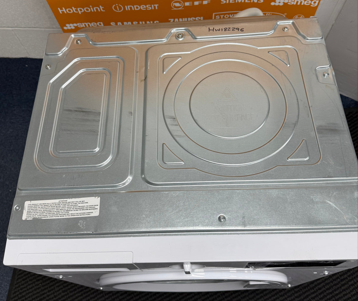 Beko WTIK94121F Integrated 9KG 1400 Spin Washing Machine in White - A Rated - (Graded) - HW182296