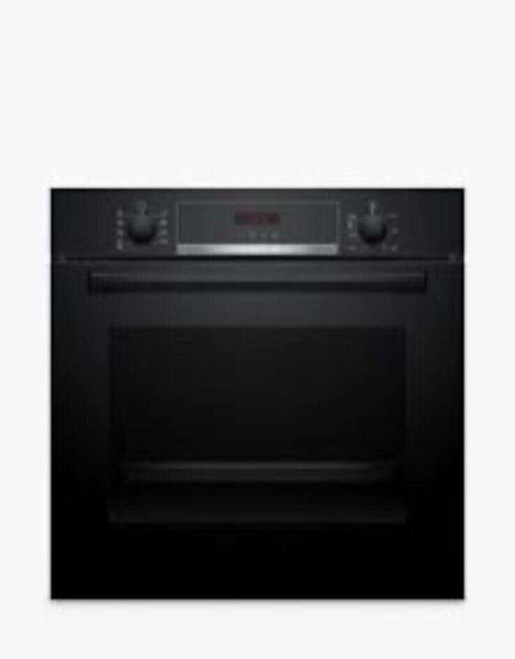 Bosch HBS573BB0B Pyrolytic Self Cleaning Built In Electric Single Oven in Black from HomeWise