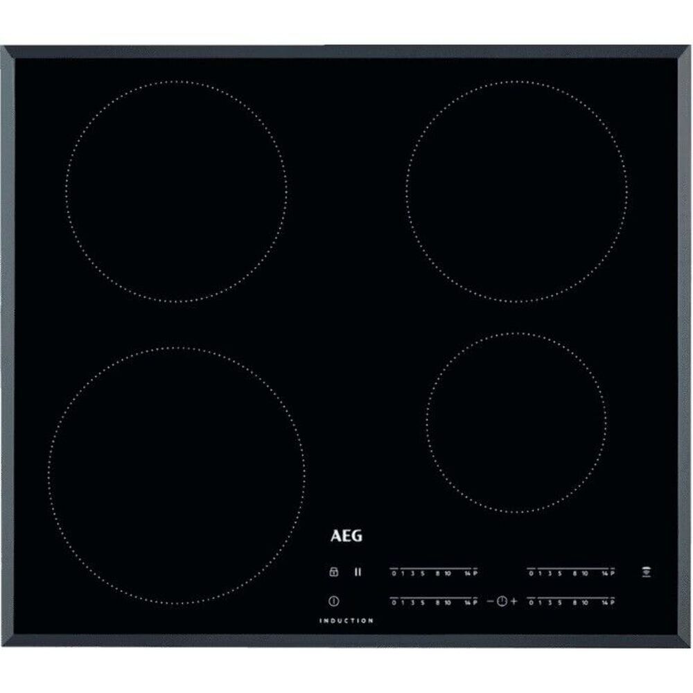 AEG IKB64401FB 60cm Induction Hob in Black Stock photo Hob