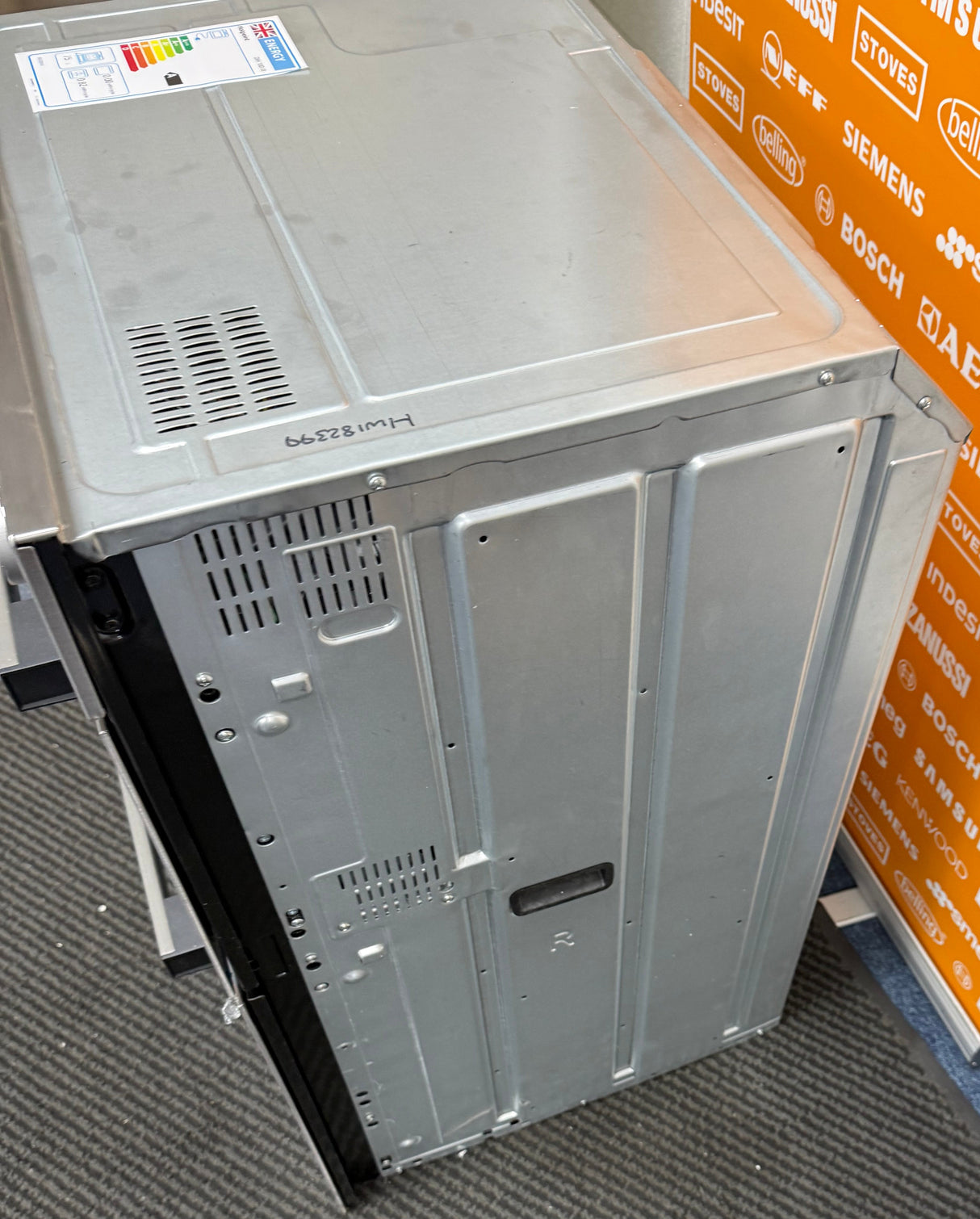 Hotpoint DIH 10D IX 113 Litre Double Built-in Oven in Stainless Steel - A/A Rated - (Ex Display) - HW182399