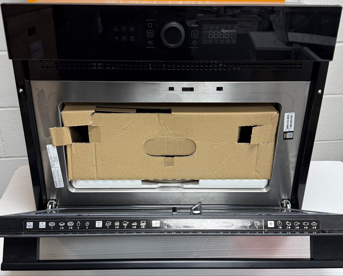 Hotpoint HMW47DHMBUK (37) 900w Built-in Microwave Oven with Grill in Black - (Ex Display) - HW182846