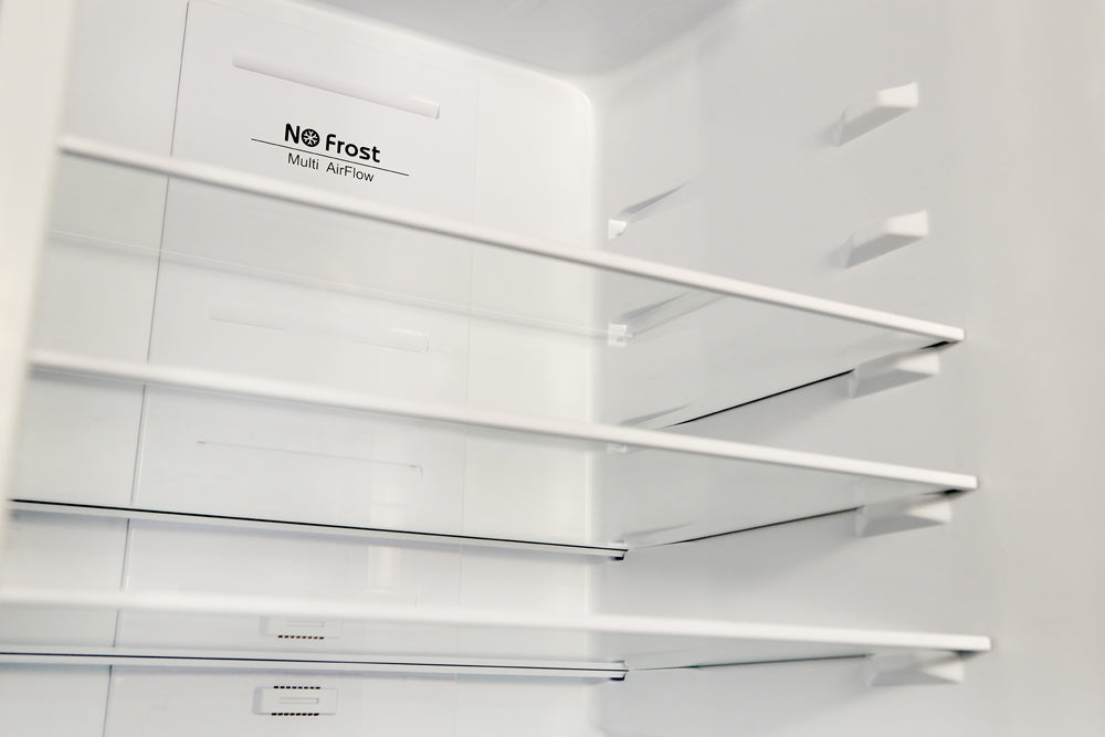 Teknix FF1860W/E 185cm 308 Litre Total No Frost Fridge Freezer in White - E Rated - POHW0011