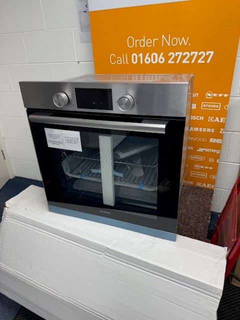 Teknix BITK264GSX 69 Litre Gas Oven with Digital Clock in Stainless Steel - LPG Convertible - POHW0141