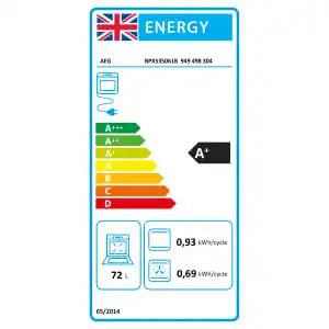 AEG BPX535061B (11) Built-In Electric Single Oven with Pyrolytic Self Cleaning in Black - A Rated - (Ex Display) - HW182811
