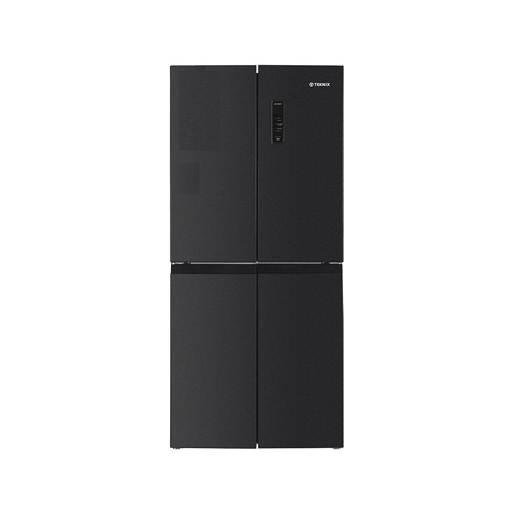 Teknix TMD18079BI 80cm Multi Door Fridge Freezer in Dark Inox - 466 Litres - E Rated