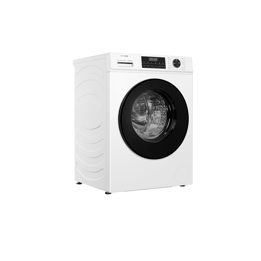 Teknix TK3W1014XW 10KG 1400 Spin Washing Machine in White - A Rated - 3 Year Guarantee - POHW0100