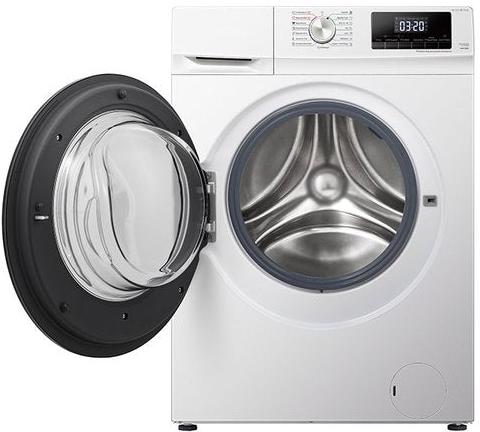 Teknix TKW96142HW 9+6KG 1400 Spin Family Sized Washer Dryer in White with Inverter Motor Door Open