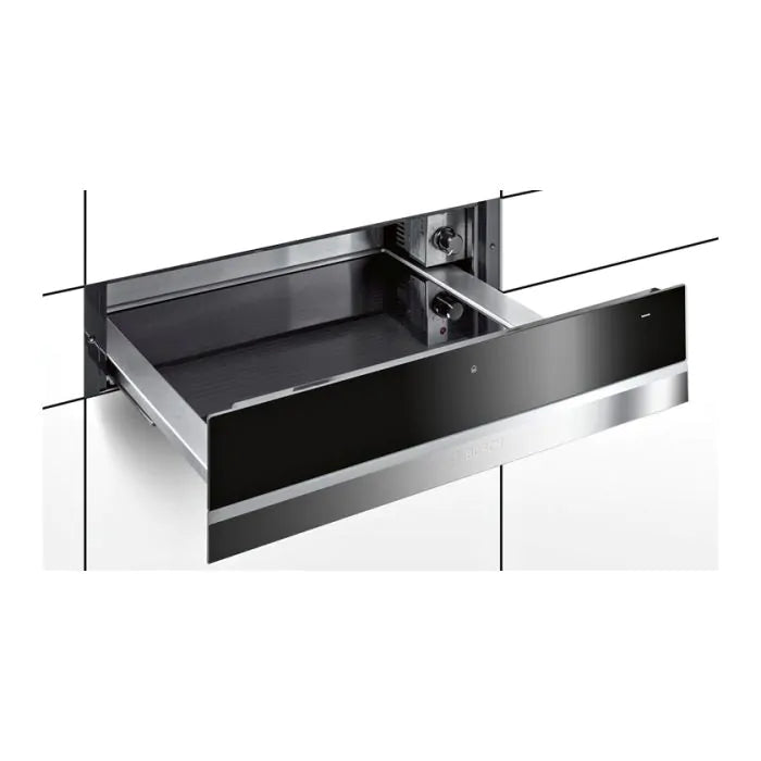Bosch BIC630NS1B (30) 14cm Warming Drawer in Black & Stainless Steel - (Ex Display) - HW181930