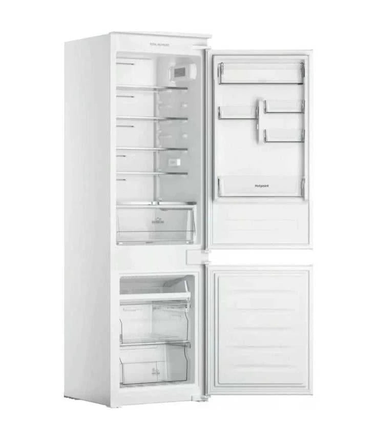 Hotpoint HTC18 T112 UK (84) 70/30 No Frost Integrated Fridge Freezer with Sliding Hinge - E Rated - (Graded Dented ) - HW182784
