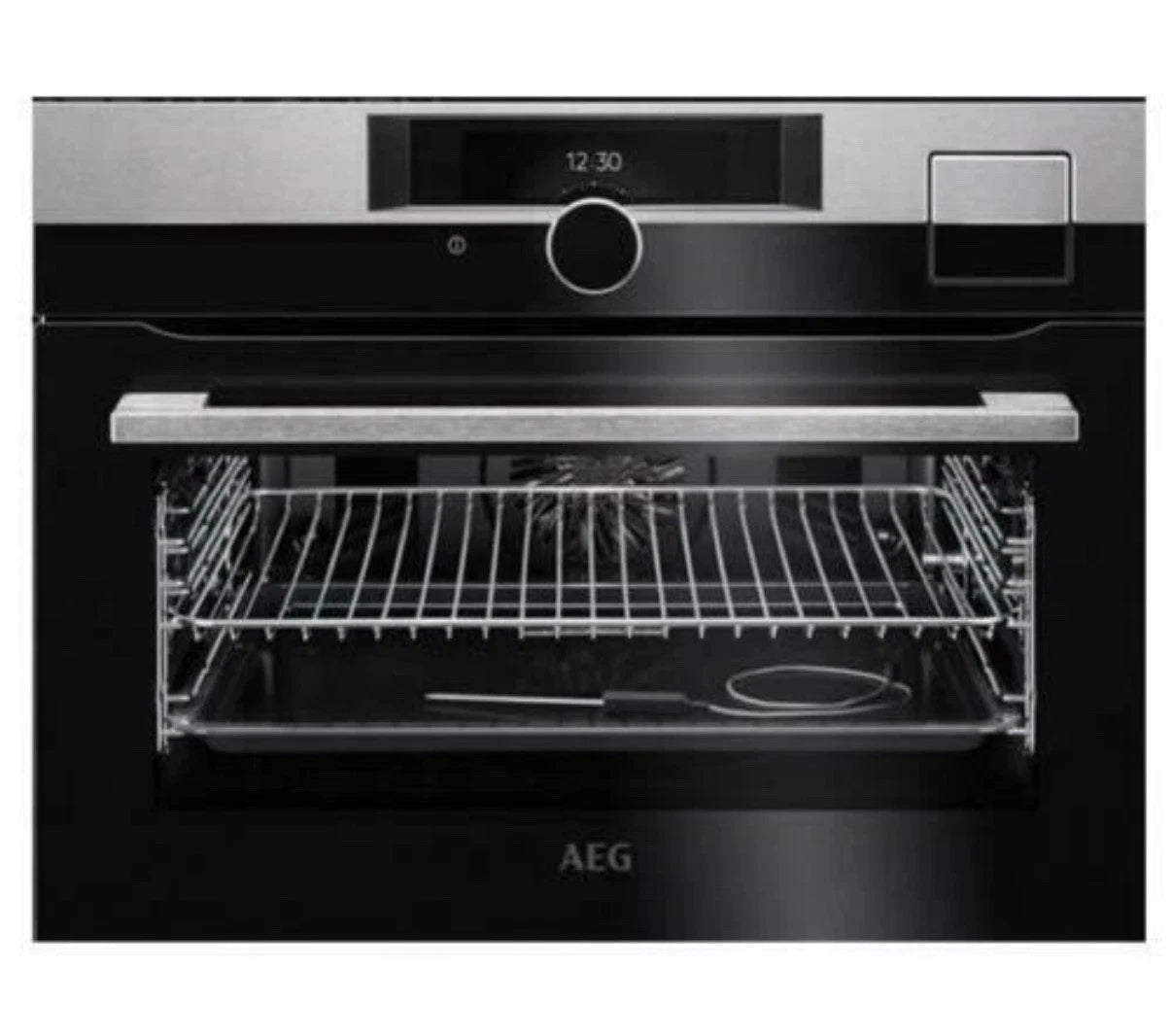 AEG KSK892220M SteamPro Compact Oven in Stainless Steel - A+ Rated - (Ex Display) - HW182074 - MANAGERS SPECIAL PRICE £399.20