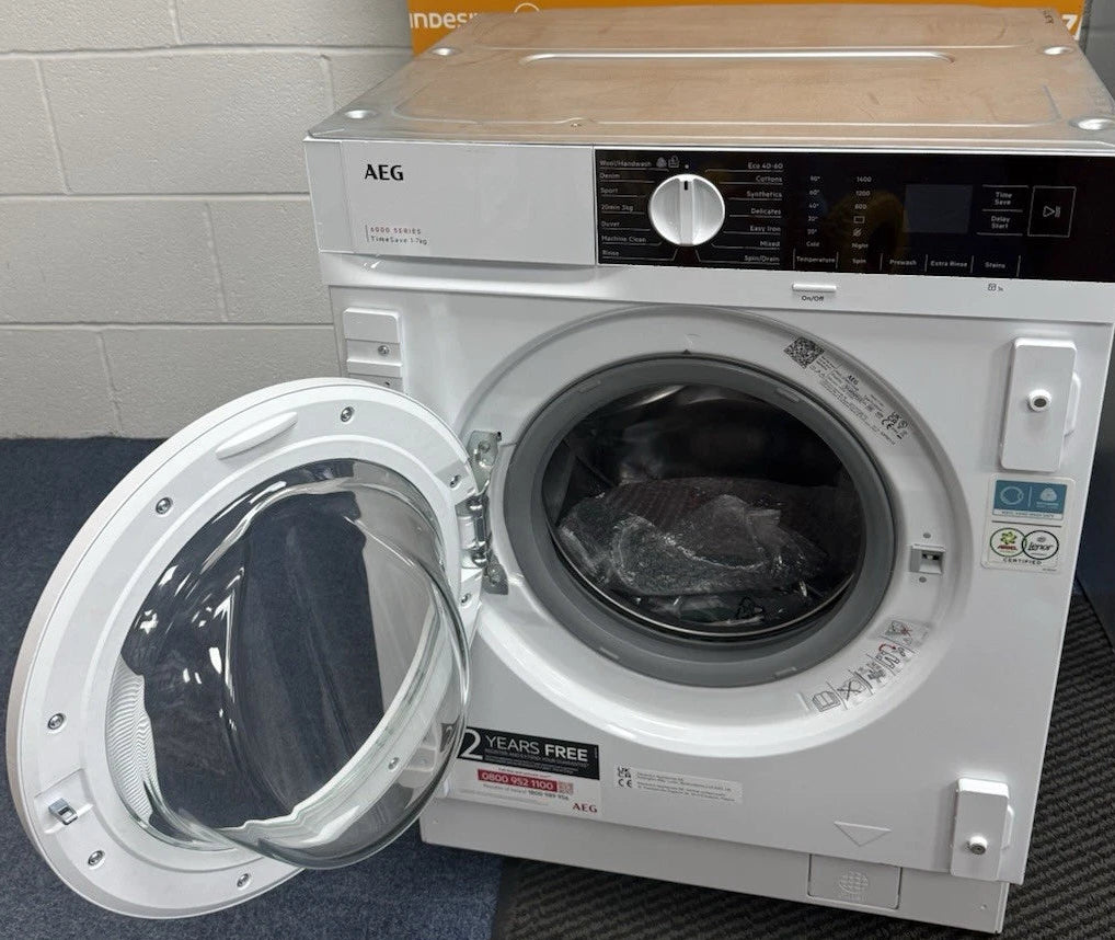 AEG LFX6G7434BI (98) 6000 Series ProSense Integrated 7 kg 1400 Spin Washing Machine - B Rated - (Ex Display) - HW182798