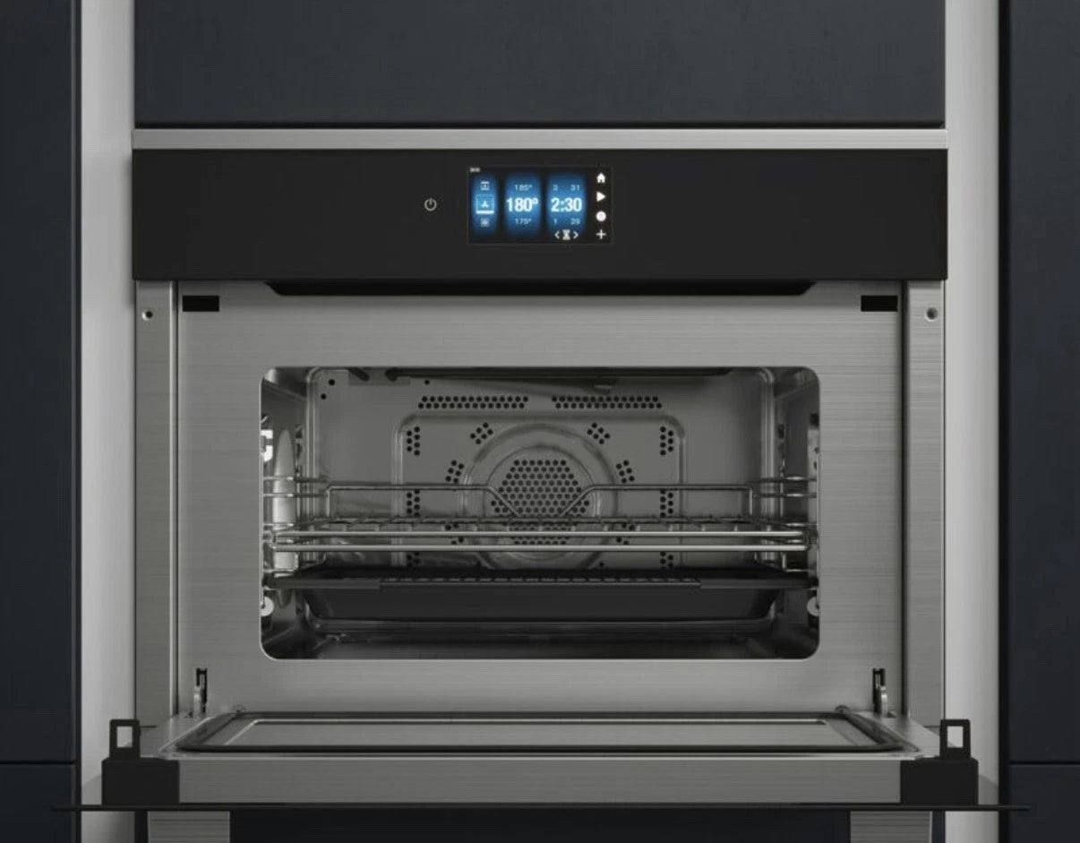 Karlson WRCMOVTFTSS Built-in Compact Combination Oven and Microwave in Black and Stainless - (Ex Display) - HW181916