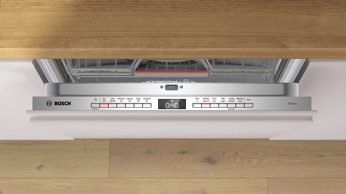 Bosch Series 4 SMV4HVX00G (89) 14-Place Settings Integrated Dishwasher with Top Cutlery Tray - D Rated - (Ex Display) - HW182389