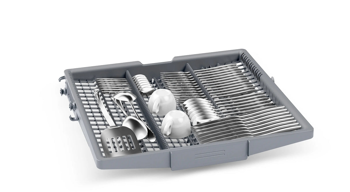 Bosch Series 4 SMV4HVX00G (89) 14-Place Settings Integrated Dishwasher with Top Cutlery Tray - D Rated - (Ex Display) - HW182389