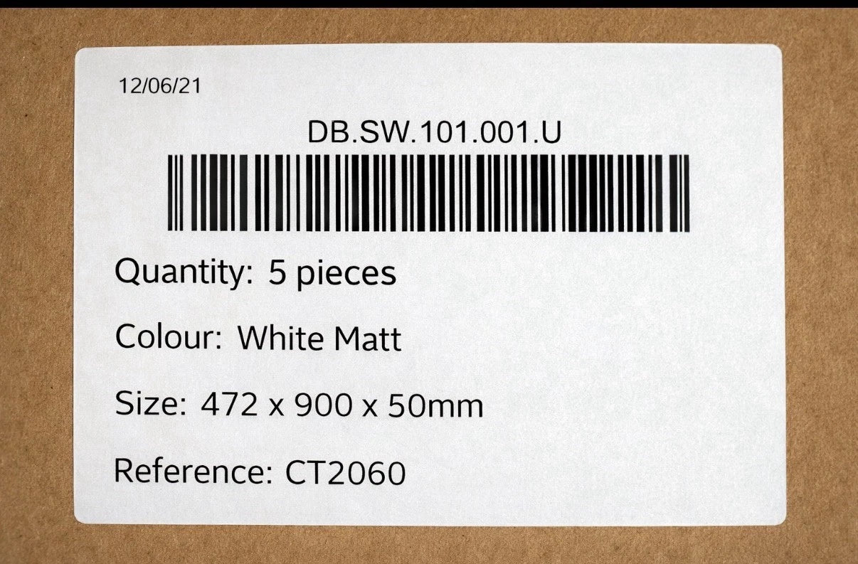 White Plastic Cutlery Drawer Insert (Thickness-2.5mm Width-900mm Depth-470mm Height-55mm) - Box of 5 - WCT5 - MANAGERS SPECIAL NOW £32.00