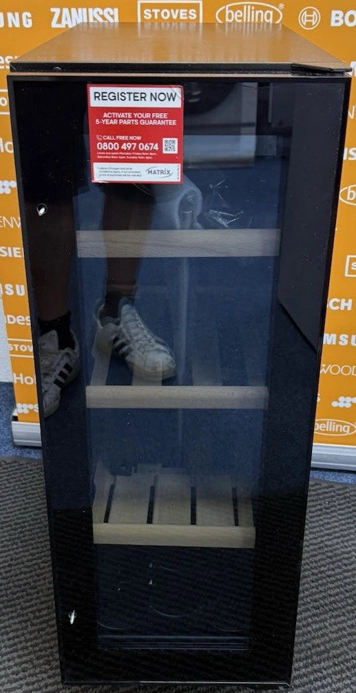 Matrix MWC300BL (34) 30cm Built Under 20 Bottle Wine Cooler in Black - (Ex Display) - HW182434