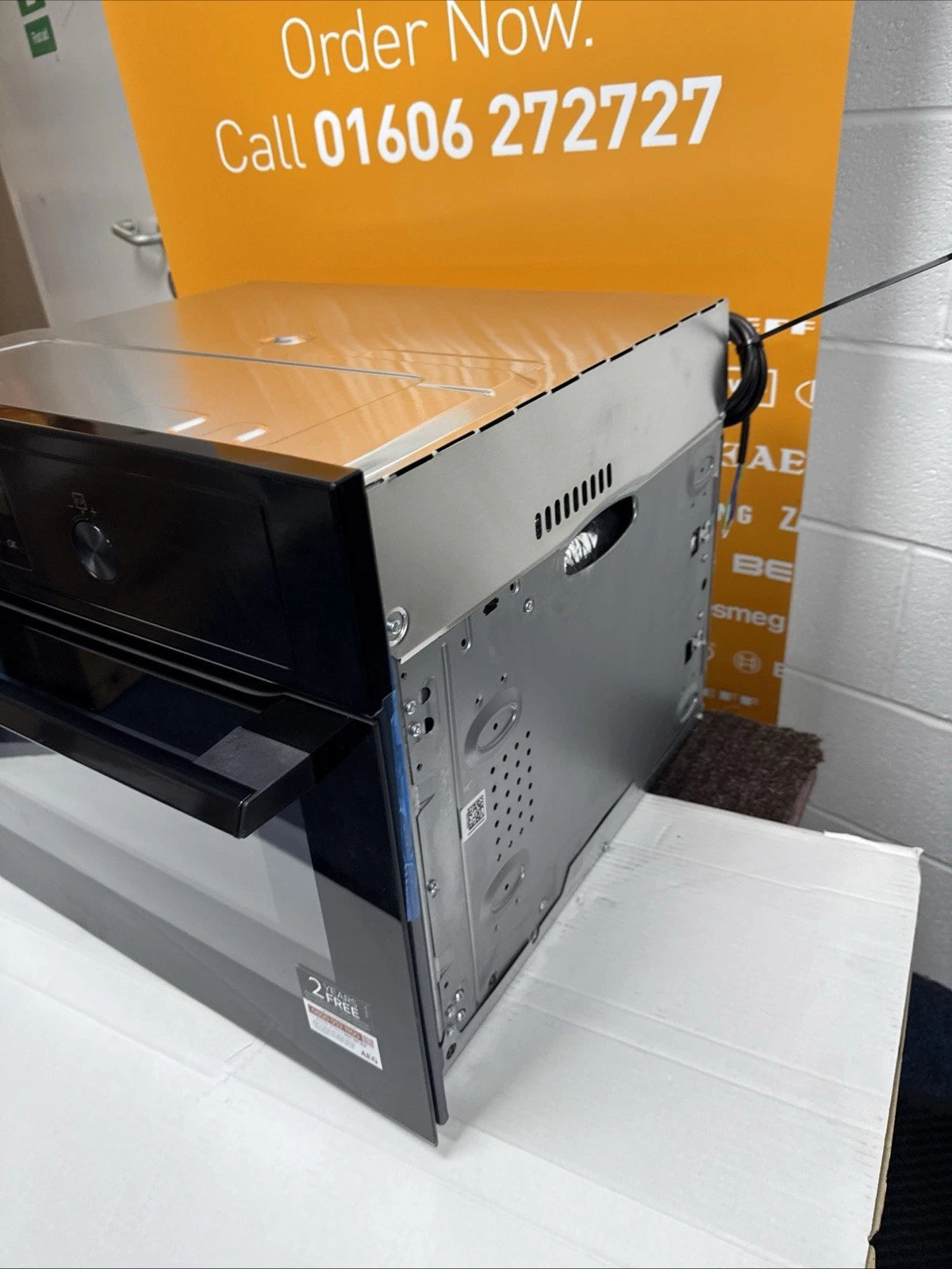 AEG KMX365060B (33) Built-In Combination Microwave Oven in Black - (Ex Display) - HW181833