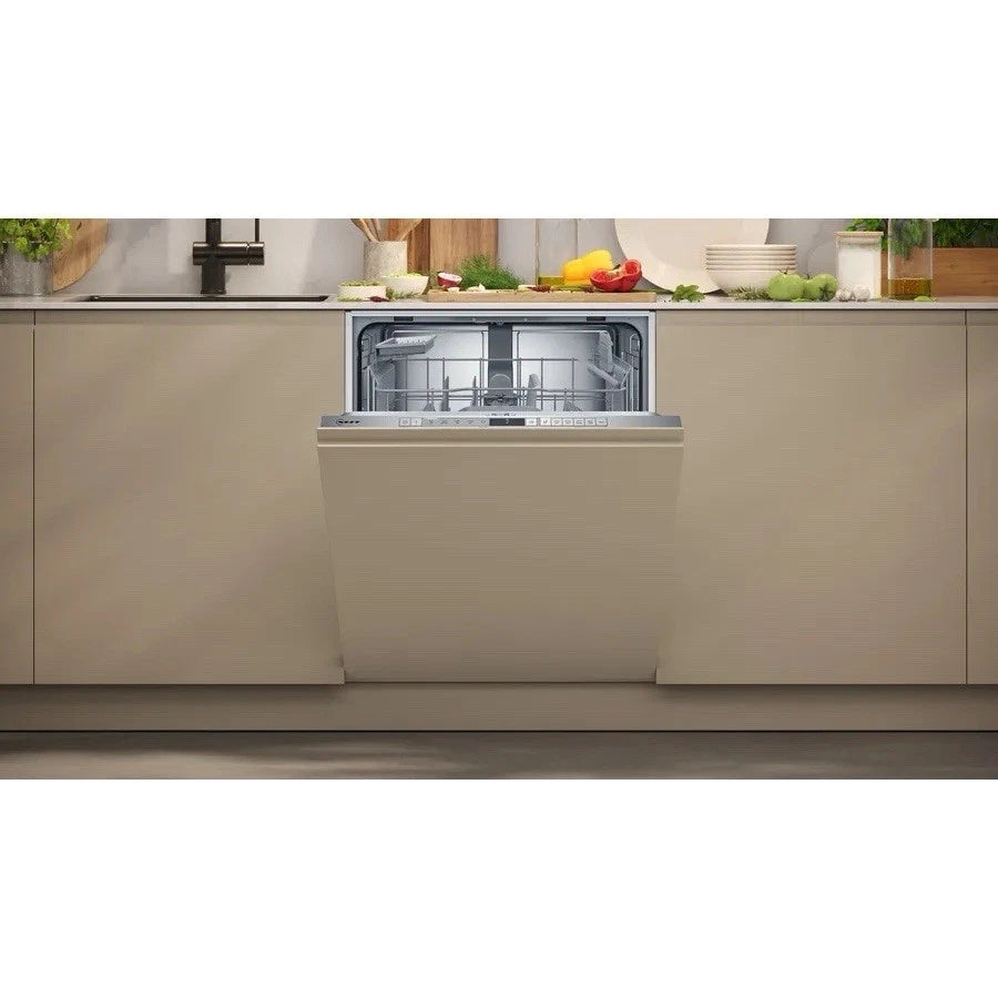 Neff N30 S153HTX02G (26) Wi-Fi Enabled Full Size Integrated Dishwasher (Ex Display) - HW182526