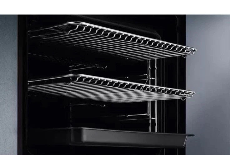 AEG BPX535061B (94) Built-In Electric Single Oven with Pyrolytic Self Cleaning in Black - A Rated - (Ex Display) - HW181894