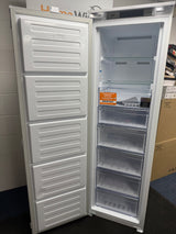 Beko BFFD4577 (59) 178cm Integrated Frost Free 220L Tall Upright Freezer with Sliding Hinge - E Rated - (Ex display blemished) - HW182559