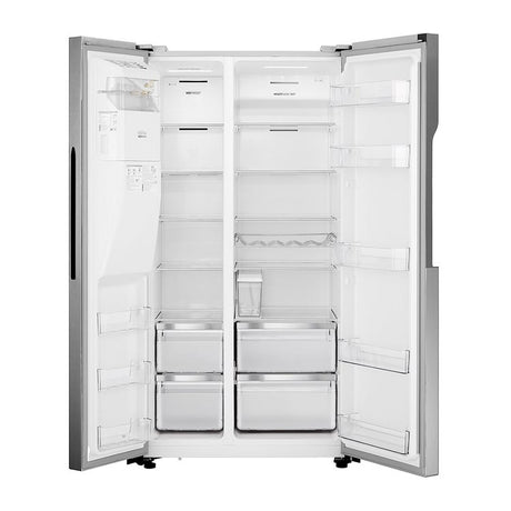 Teknix Side by Side American style Fridge Freezer in Inox Silver THSBS1791INX