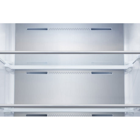 Teknix TH60TLX 370L Tall Single Door Larder Fridge in Brushed Steel - POHW0127