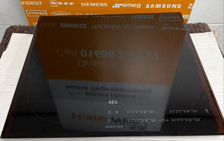 AEG IKB6440HFB 60cm Induction Hob in Black - (Ex Display - Minor Marks) - HW182383