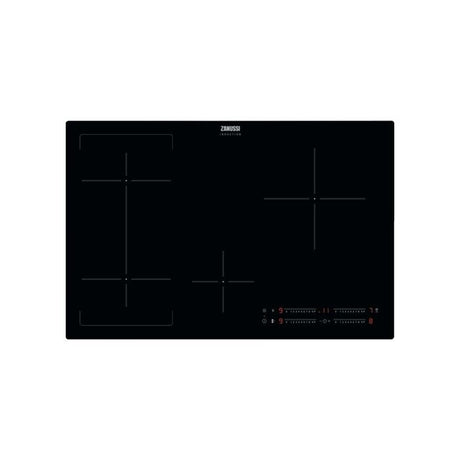 Zanussi ZIFN844K (83) 78cm 4-Zone Induction Hob in Black with Hob2Hood Control - (Tatty Box) - HW182676