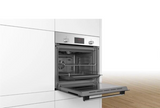 Bosch Series 2 HHF113BR0B (93) Built-In Electric Single Oven in Stainless Steel with 13 Amp Plug - A Rated - (Ex Display) - HW182786