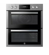 HOOVER H-OVEN 300 HO7DC3E3078IN Electric Built under Double Oven Stainless Steel stock photo front