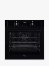 AEG BEX335011B (29) 3000 Series SurroundCook Built-in Electric Single Oven in Black - A Rated - (Ex Display) - HW182329