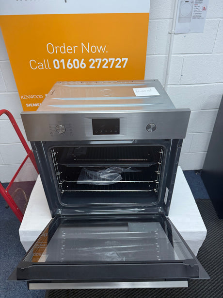 AEG Series 6000 OS6AB50AM (69) Sense Cook Aqua Clean Built-in Single Oven in Stainless Steel - A+ Rated - (Ex Display) - HW182669