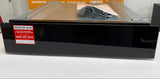 CDA VW155BL (90) 14cm Warming Drawer in Black - Non Branded Glass Front - (Ex Display) - HW182190