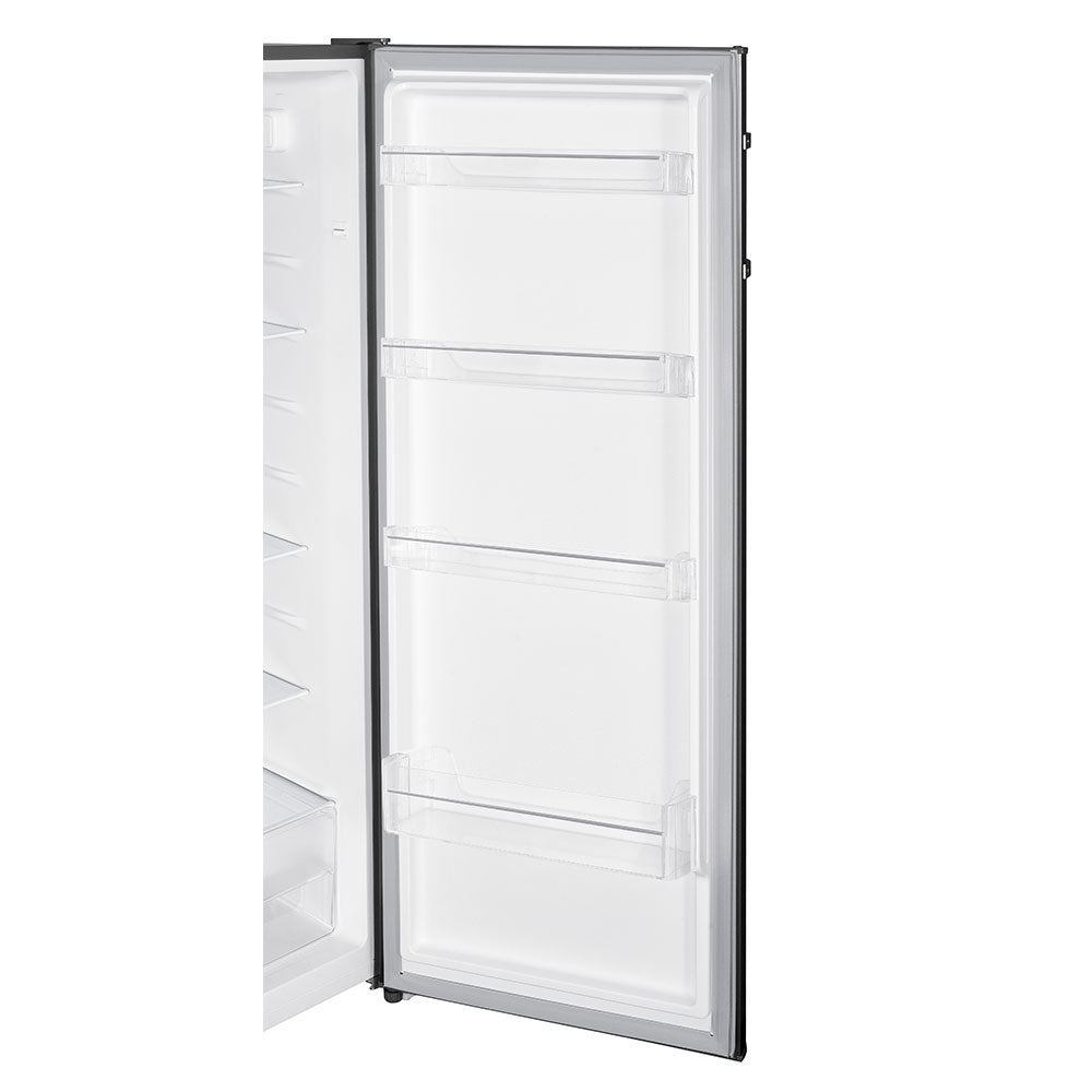 Teknix TL1435X 242 Litre Single Door Tall Larder Fridge in Inox - POHW0119
