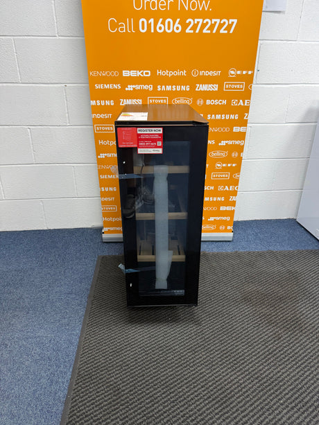 Matrix MWC300BL (97) 30cm Built Under 20 Bottle Wine Cooler in Black - (Ex Display) - HW182797