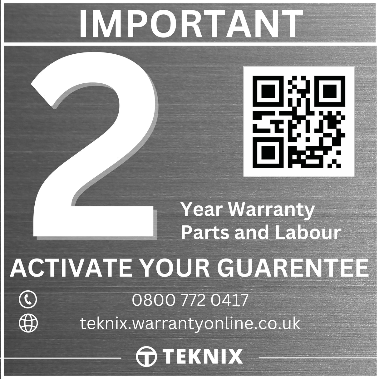 Teknix TSFG1385W 161 Litre Single Door Freezer in White - E Rated - POHW0094 **Suitable for Garage Use  (-15°C)**