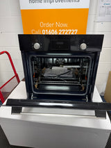 Bosch Series 2 HHF113BA0B (86) Built-In Electric Single Oven in Black with 13 Amp Plug - A Rated - (Ex Display) - HW182386
