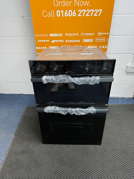 Hisense BID914221ADBG Double Built In Oven In Black - Air Fry - A Rated - ex display HW182396