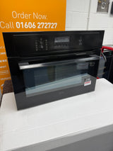 AEG KMX365060B (99) Built-In Combination Microwave Oven in Black - (Ex Display) - HW182799