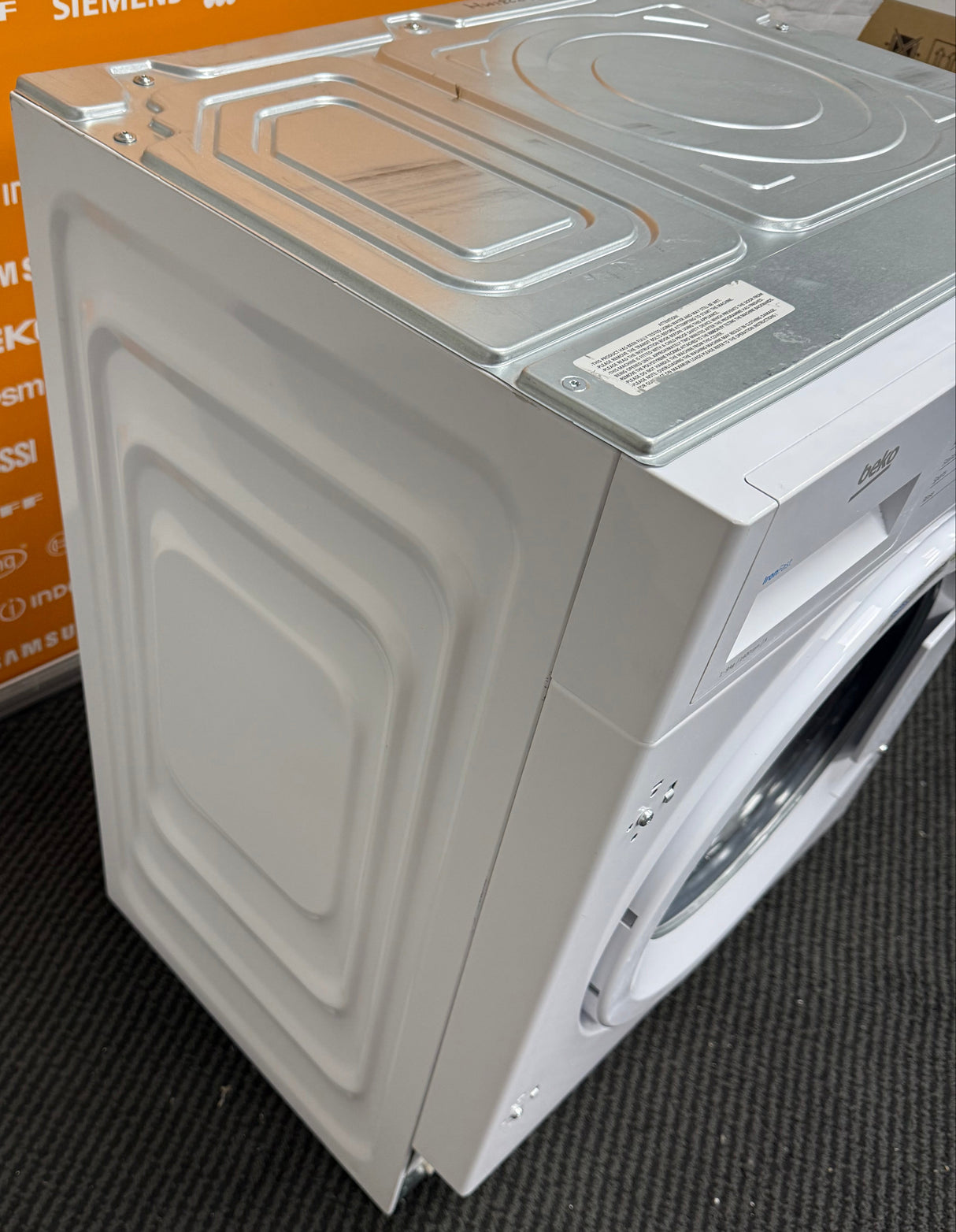 Beko WTIK94121F Integrated 9KG 1400 Spin Washing Machine in White - A Rated - (Graded) - HW182296