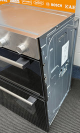 Bosch Series 2 MHA133BR0B (19) Built In Electric Double Oven in Stainless Steel - A Rated - (Ex Display) - HW182519
