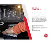 HOOVER H-OVEN 300 HO7DC3E3078IN Electric Built under Double Oven Stainless Steel Aqua clean