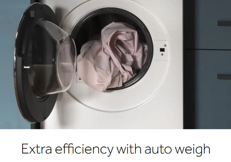 Haier HWD100-B14959U1 10+6 KG 1400 Spin, Smart WiFi Enabled, Washer Dryer extra efficiency with auto weigh