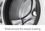 Haier HWD100-B14959U1 10+6 KG 1400 Spin, Smart WiFi Enabled, Washer Dryer wide access for easier loading