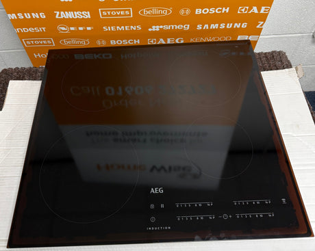 AEG IKB6440HFB 60cm Induction Hob in Black - (Ex Display - Minor Marks) - HW182383