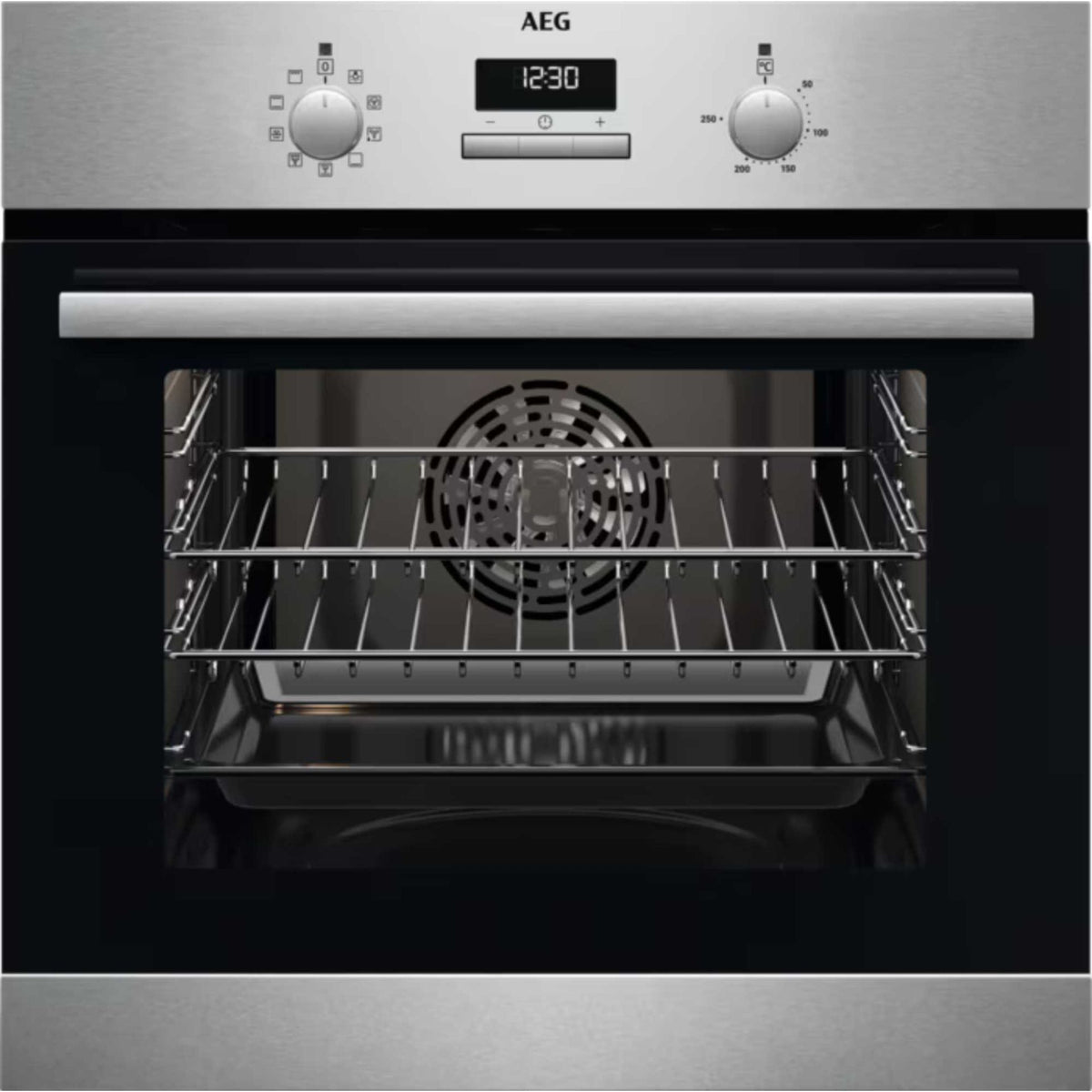 AEG BSX23101XM (18) 6000 Series SurroundCook Electric Single Oven - Stainless Steel - A Rated - 13 Amp Plug - (Ex Display) - HW182218