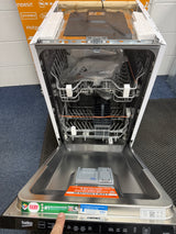 Beko DIS15020 (65) Slimline 45cm Integrated Dishwasher 10 Place Settings with Black Controls - (Ex Display) - HW182465