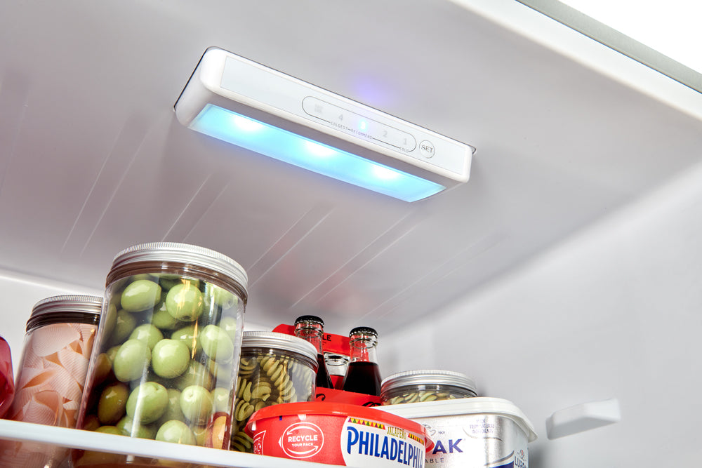 Teknix FF1860W/E 185cm 308 Litre Total No Frost Fridge Freezer in White - E Rated - POHW0011