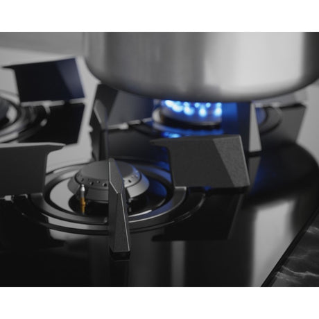 AEG HDB95623NB (37) 90cm Mixed Induction and Gas Hob in Black Glass - (Tatty Box) - HW182637
