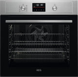 AEG 3000 Series BPX535061M (40) Built-in Electric Single Oven with Pyrolytic Self Cleaning in Stainless Steel - A+ Rated - (Graded) - HW181840